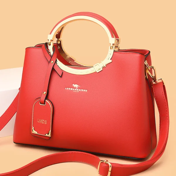 3 Layer Large Capacity Tote Bag Luxury Handbags Women Bags Designer Shoulder Bag High Quality Soft Leather Purses and Handbags - Image 4