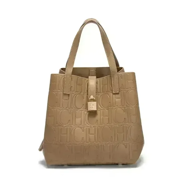 CH Ladies Handbag Classic Fashion Bags Luxury Brand Temperament Ladies Handbag Bucket Bag Large Capacity Letter Element - Image 4